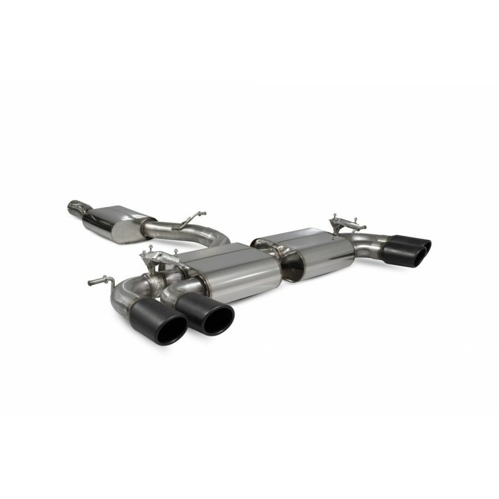 Scorpion Valved 80mm Cat Back Exhaust VW Golf Mk7.5 R
