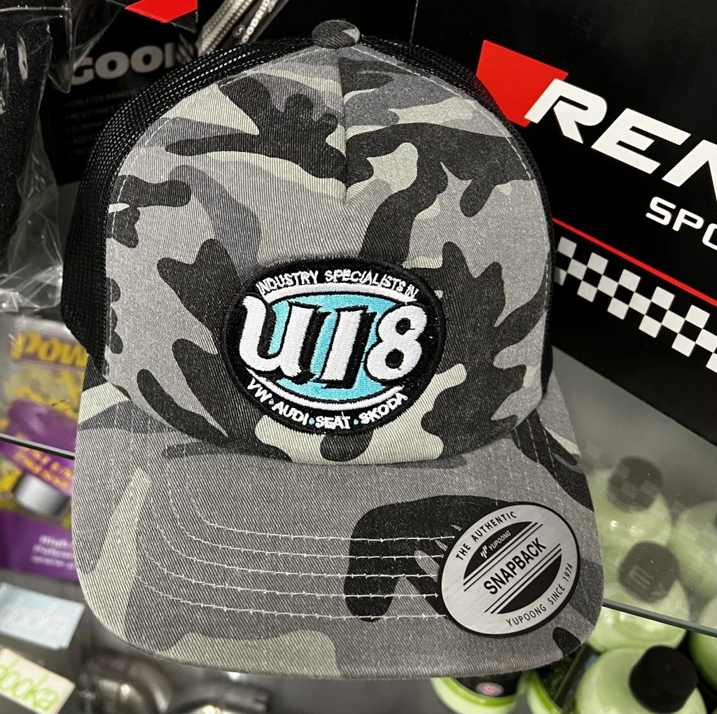 U18 logo camo Snapback trucker caps