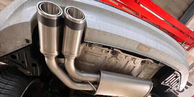 Exhaust On A Car