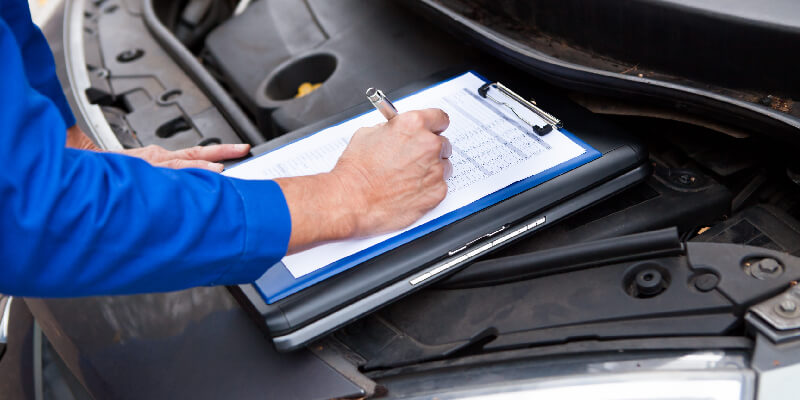 Testing Car Checklist